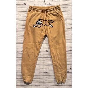 Ice Cream Billionaire Boys Club Running Dog Sweatpant Sz M Beige Tan Jogger